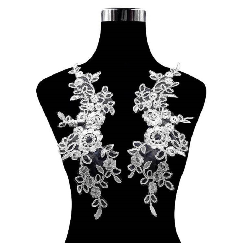 Embroidery Flower Pattern - 1 paar borduurwerk op het bloemenpatroon