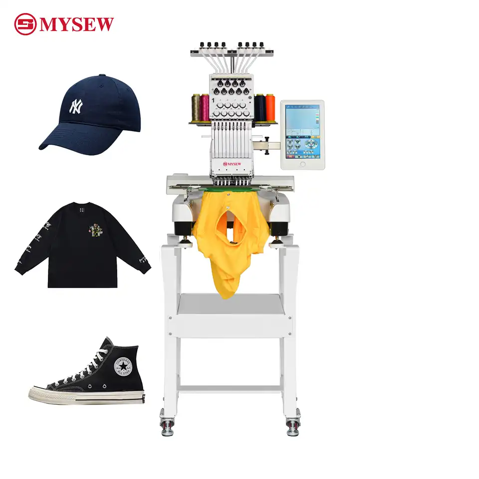 Embroidery Machine Computerized - MFS800 (bereik: 36*20cm) Automatische industriële borduurmachine