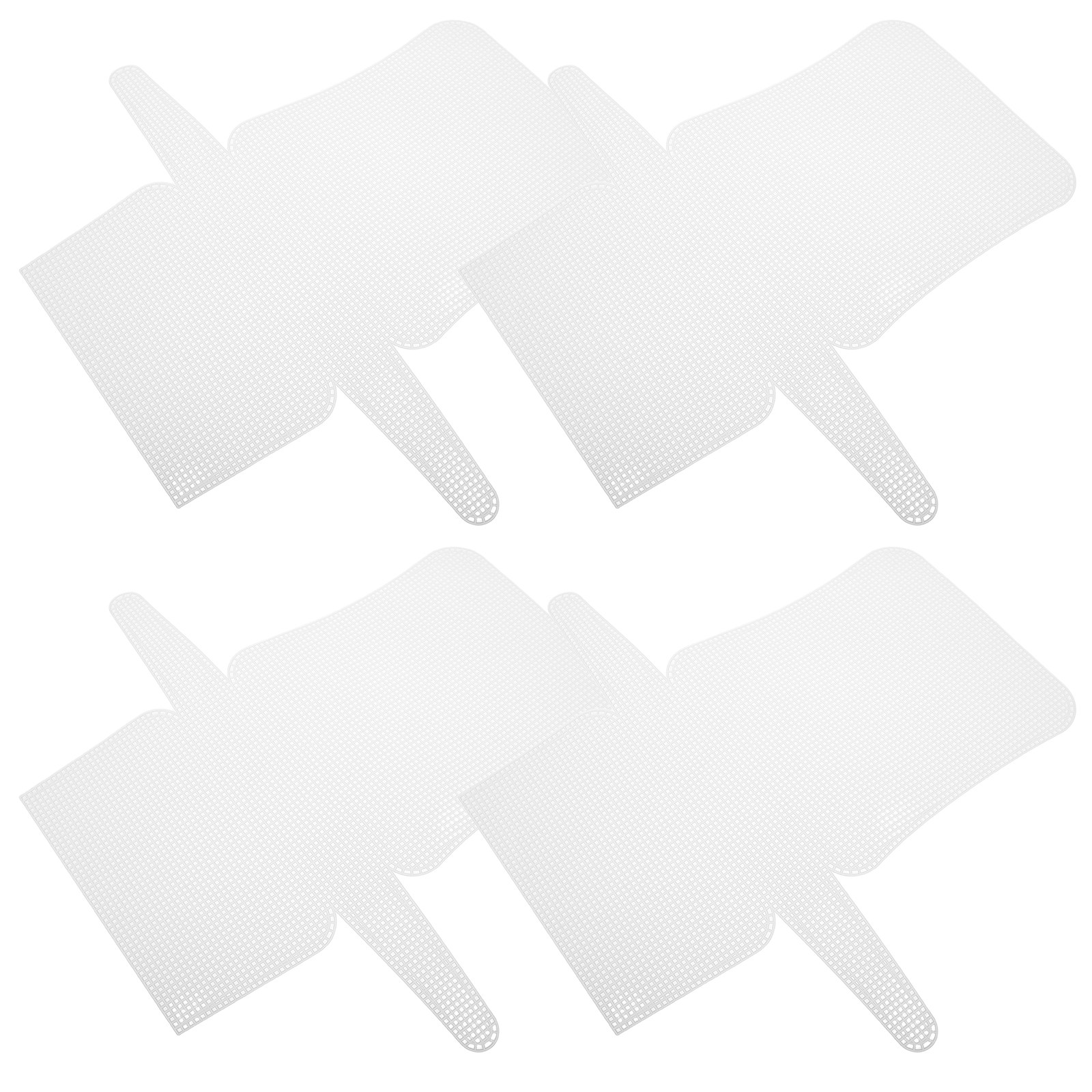 Embroidery Sheet - 4 stuks plastic mesh canvas vellen,