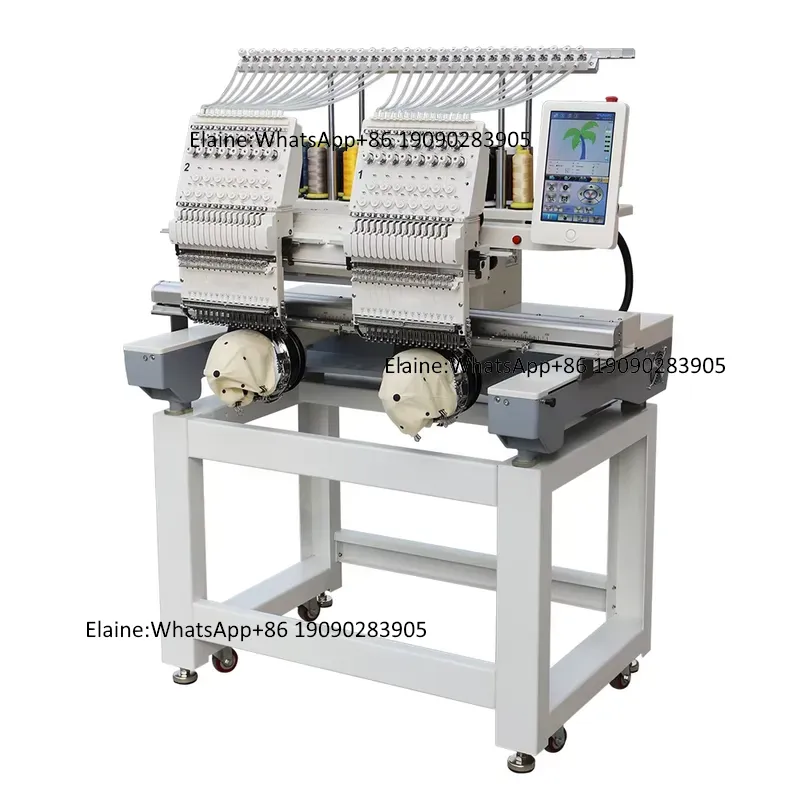 Embroidery Machine Computerized - Industriële computergestuurde multifunctionele borduurmachine MBC-1202/1502 met