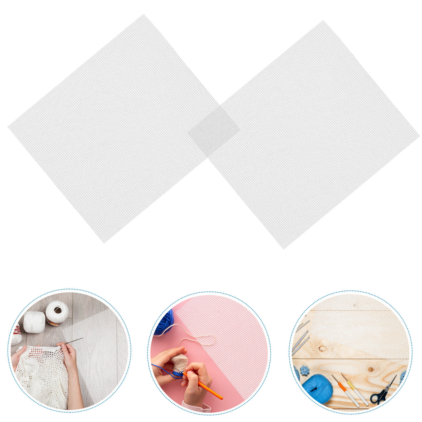 4 stuks plastic canvas gaaspla - Embroidery Sheet recensie en prijs