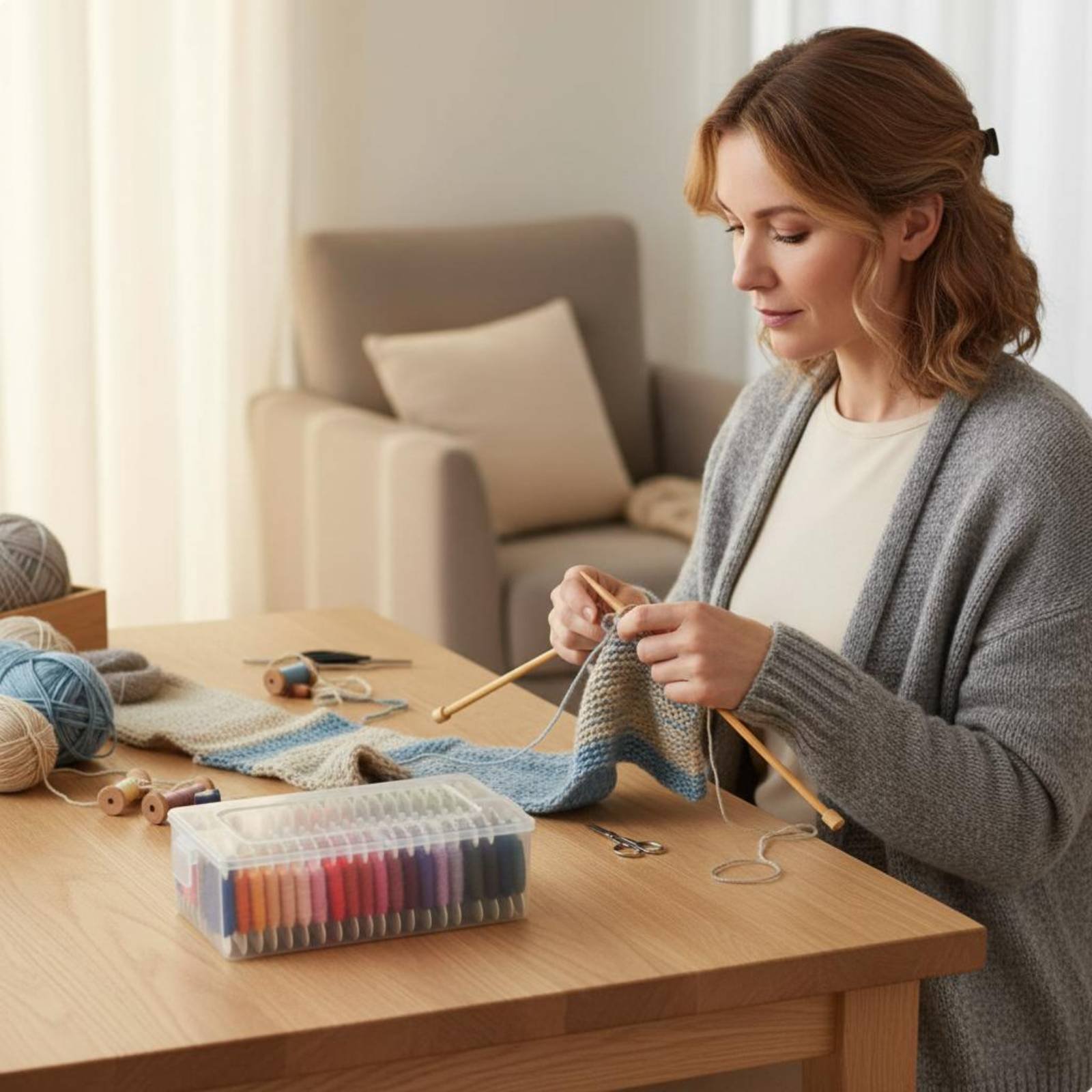 Borduurgarenset Meerkleurige b - Embroidery Stitch recensie en prijs