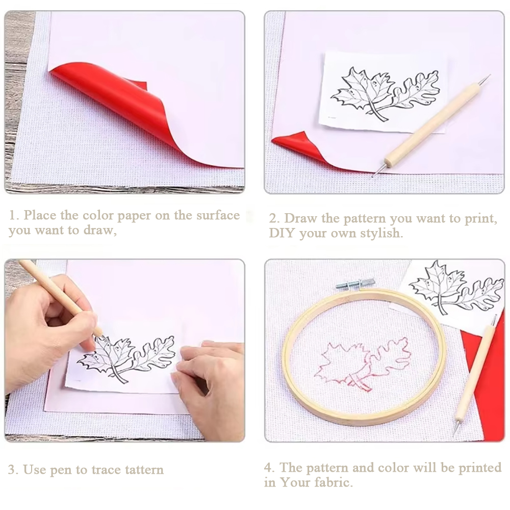 10 stks/set Borduren Transfer  - Embroidery Sheet recensie en prijs