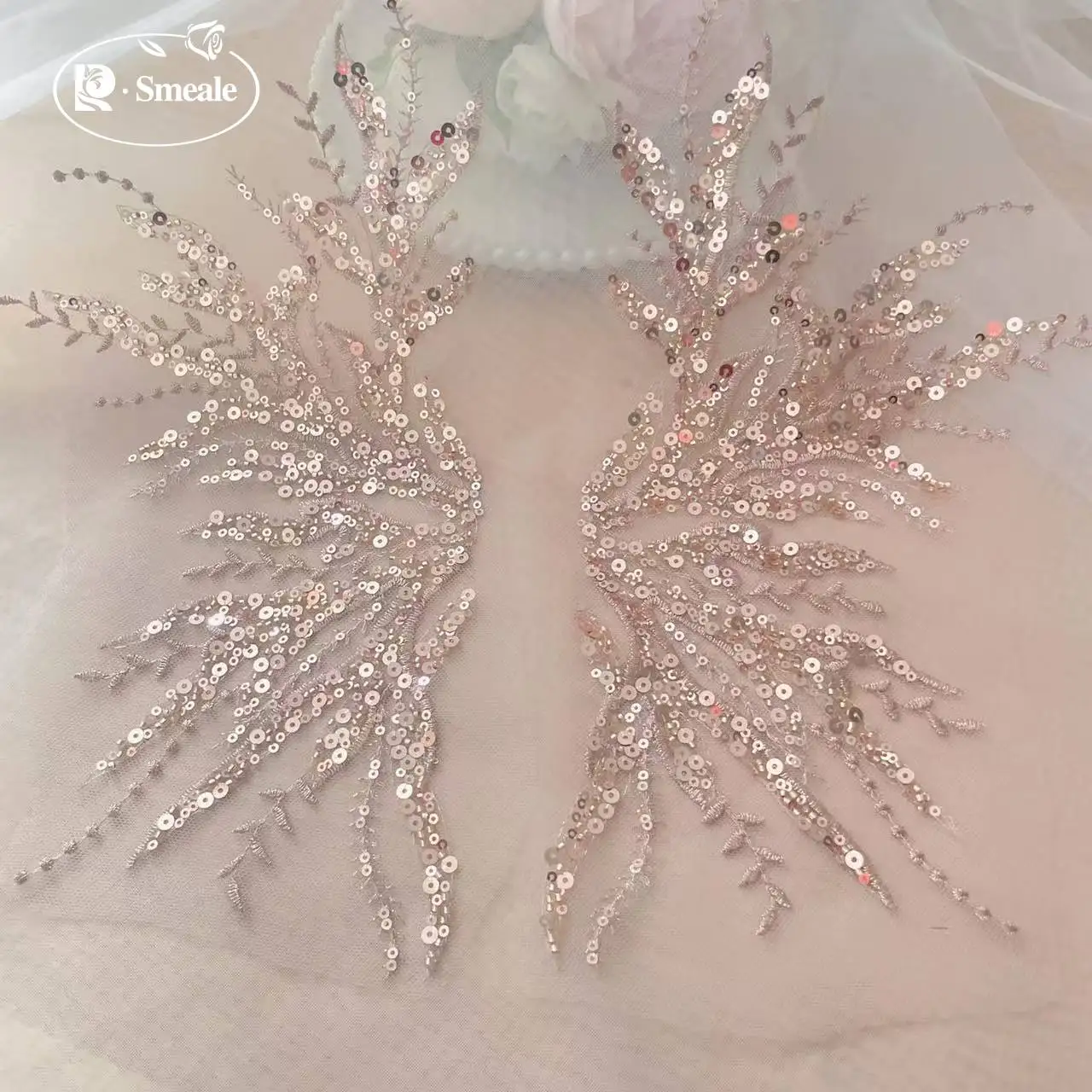 5 Paar-2 Paar. Rose Gouden Pai - Embroidery Flower Pattern recensie en prijs