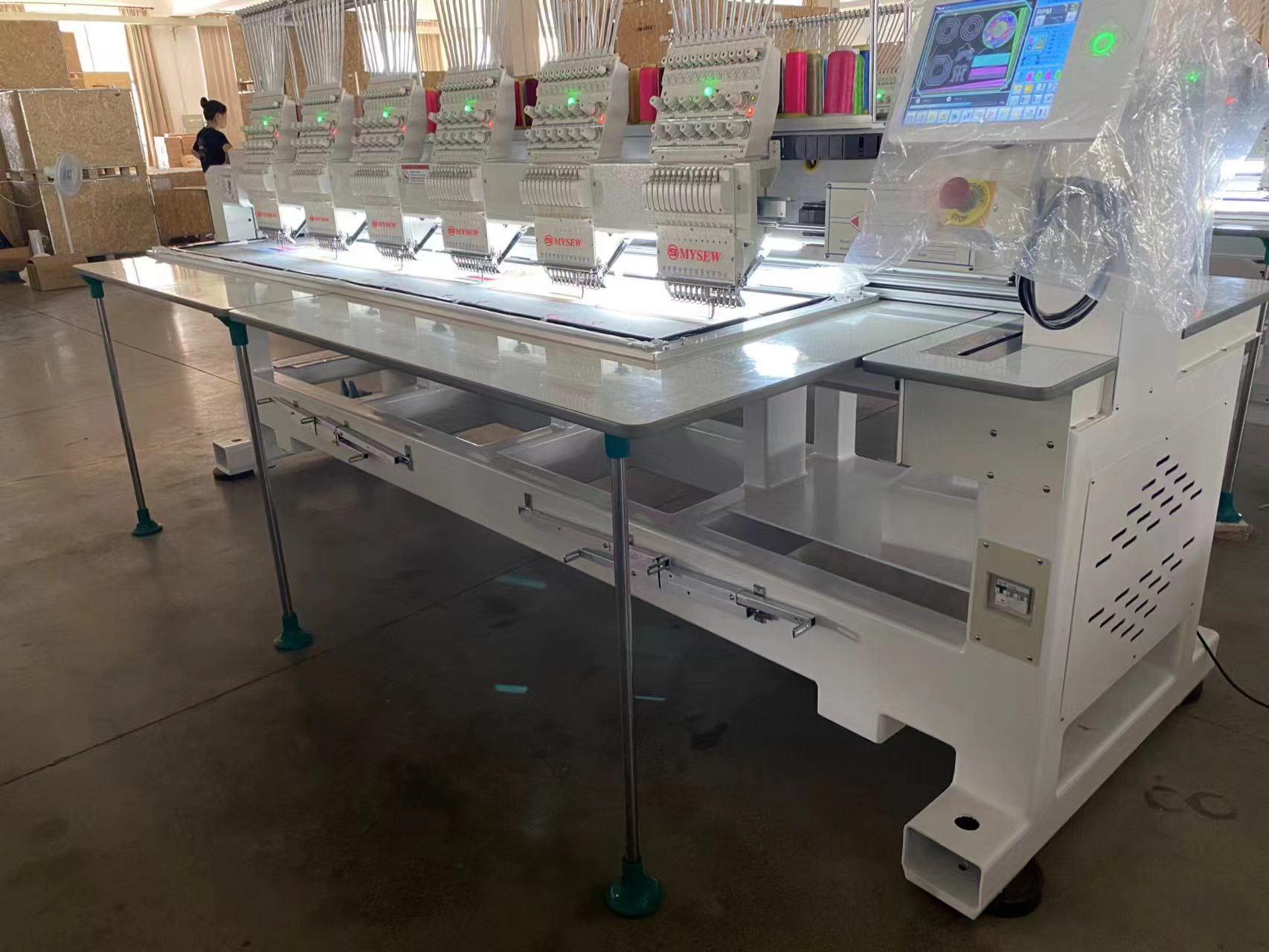 Industriële automatische bordu - Embroidery Machine Computerized recensie en prijs
