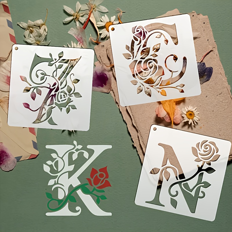 36-delige set PET plastic alfa - Embroidery Alphabet Designs recensie en prijs