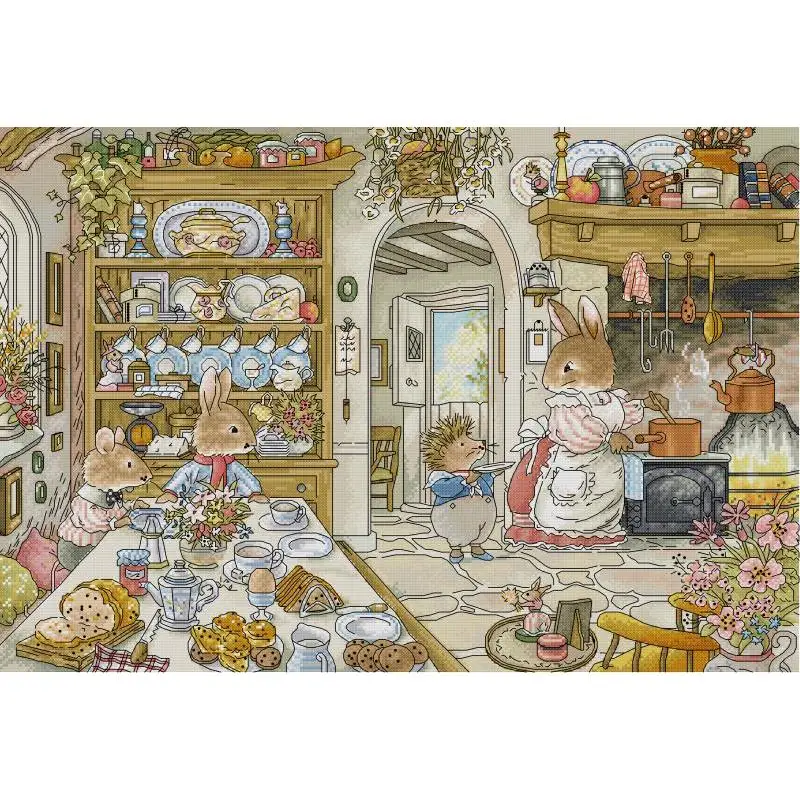 Konijn Keuken Cartoon Dier Pat - Embroidery Kurta Men recensie en prijs