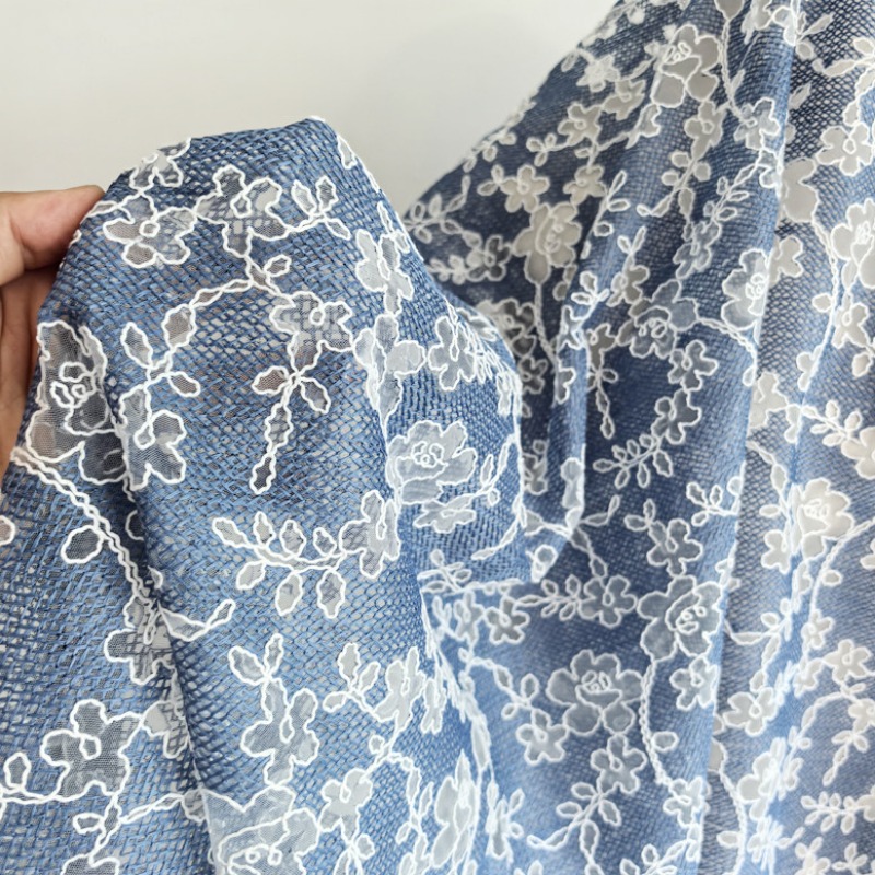 Bloemenborduurwerk Tule Kantst - Embroidery Flower Pattern recensie en prijs