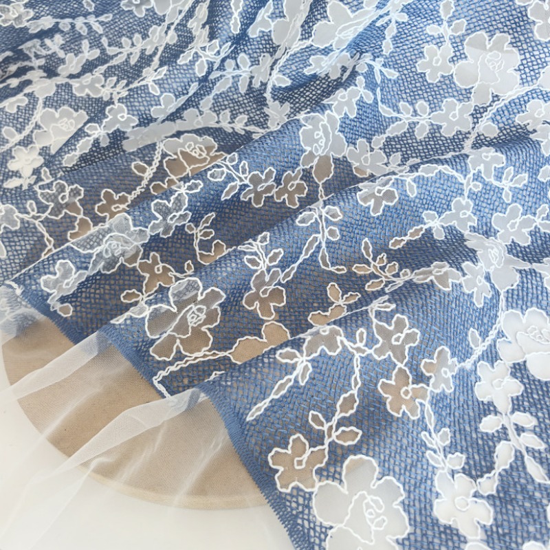 Bloemenborduurwerk Tule Kantst - Embroidery Flower Pattern recensie en prijs