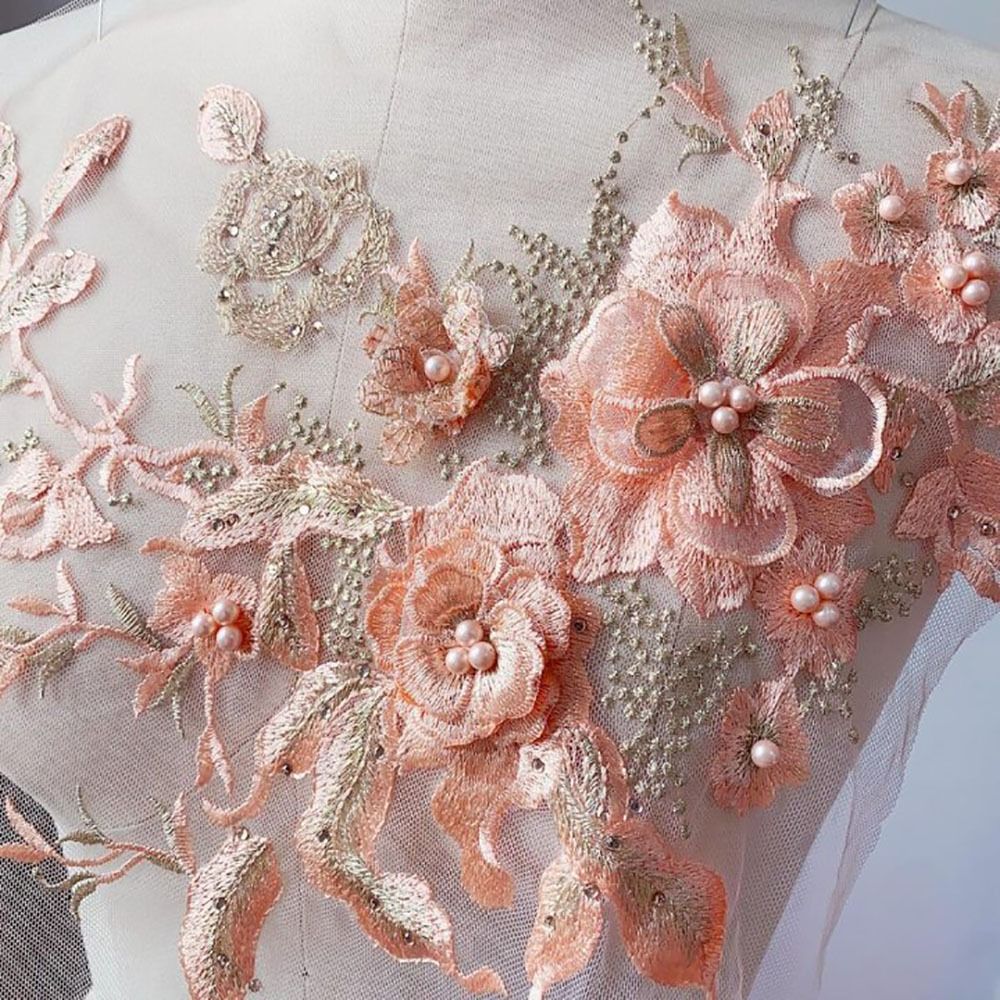 Mode elegante kleurrijke paill - Embroidery Flower Pattern recensie en prijs