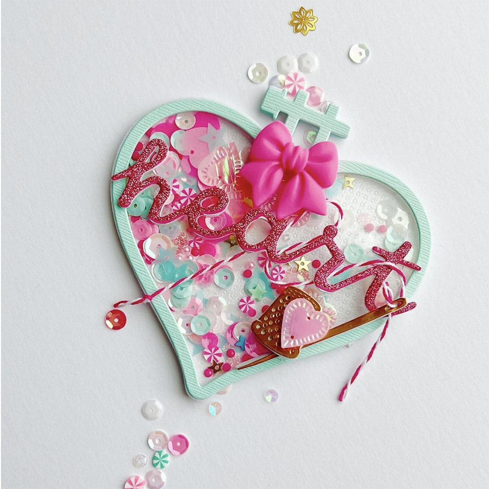 Kscraft Hart Borduurring Metal - Embroidery Sheet recensie en prijs