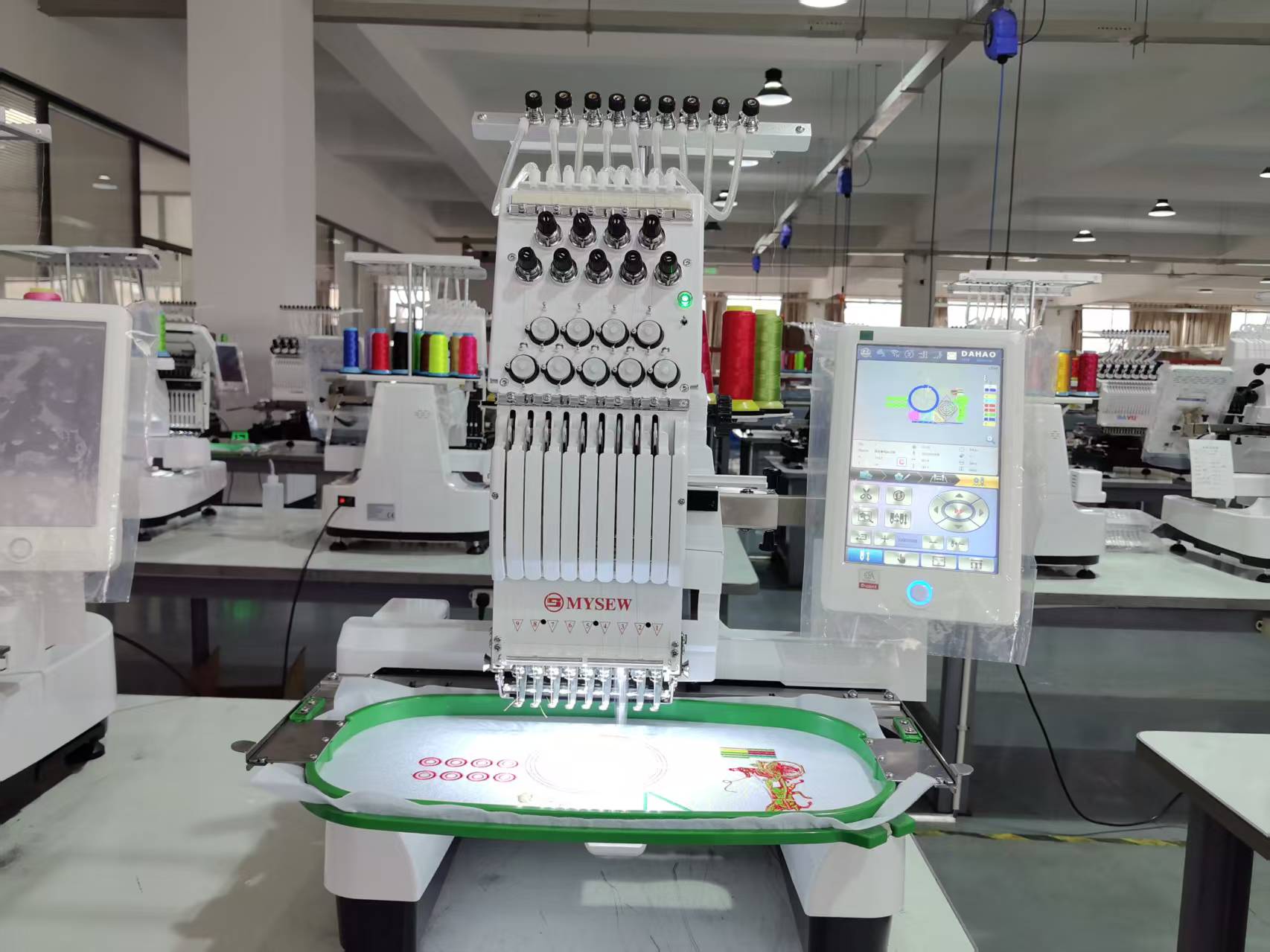 MFS800 (bereik: 36*20cm) Autom - Embroidery Machine Computerized recensie en prijs