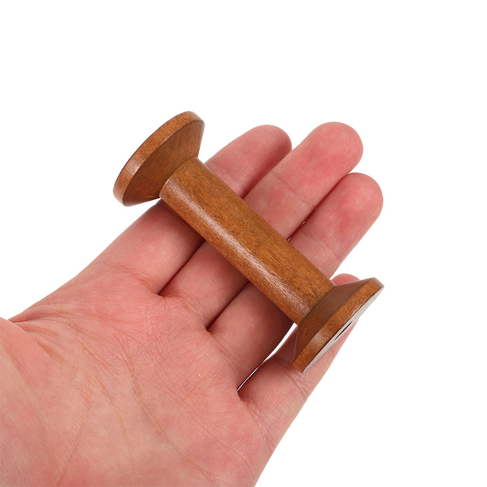 7-delige houten draadspoelen,  - Embroidery Thread Yarn recensie en prijs
