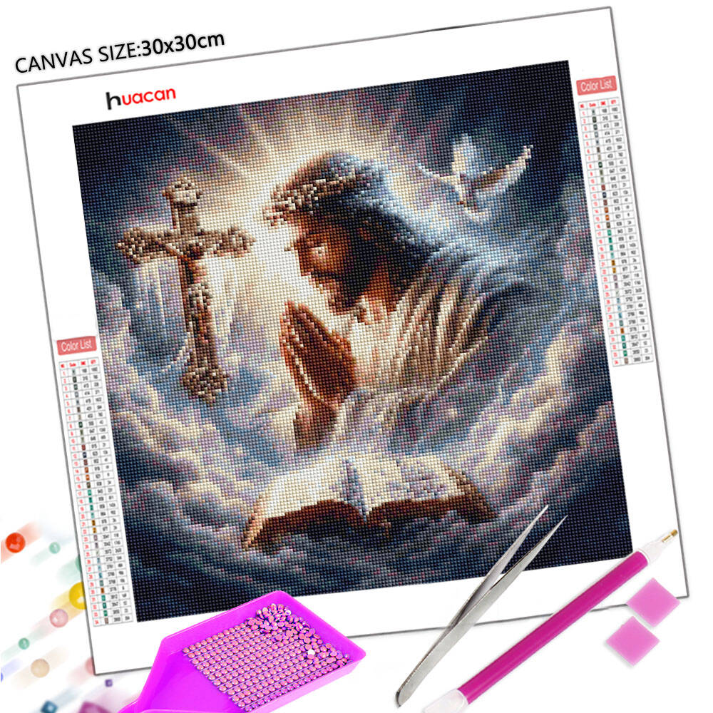 Huacan 5D DIY diamant schilder - Embroidery Icon recensie en prijs