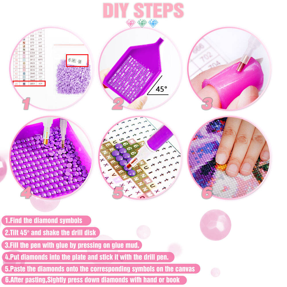 Huacan 5D DIY diamant schilder - Embroidery Icon recensie en prijs