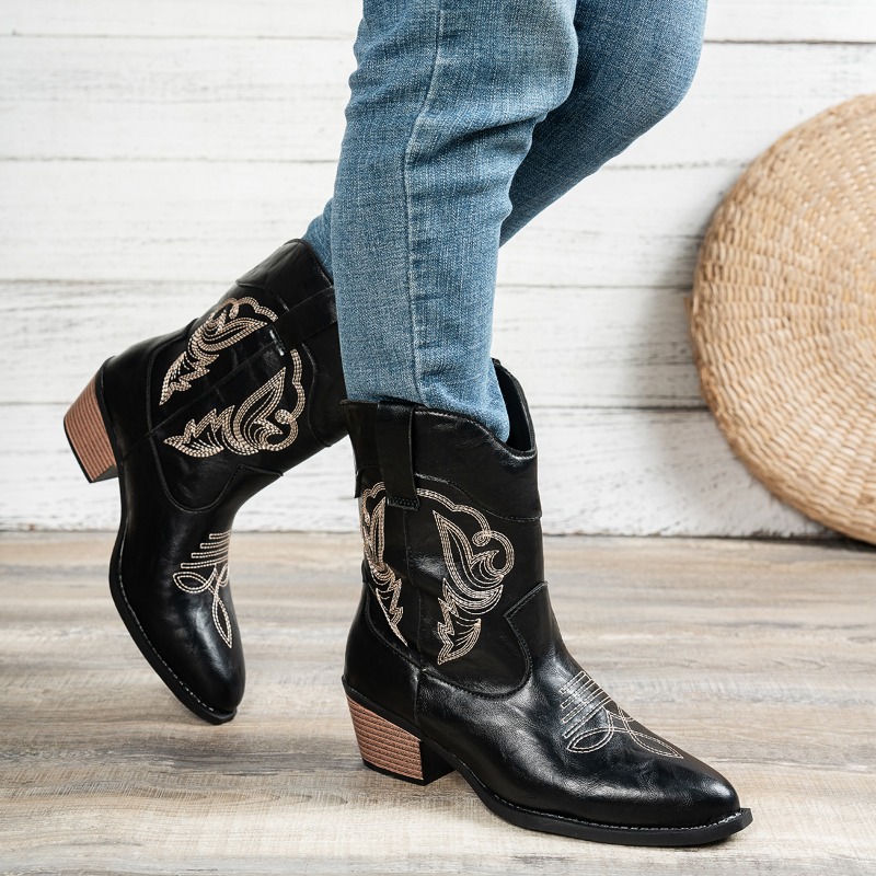 Dames Western Cowboylaarzen Ge - Embroidery Stitch recensie en prijs