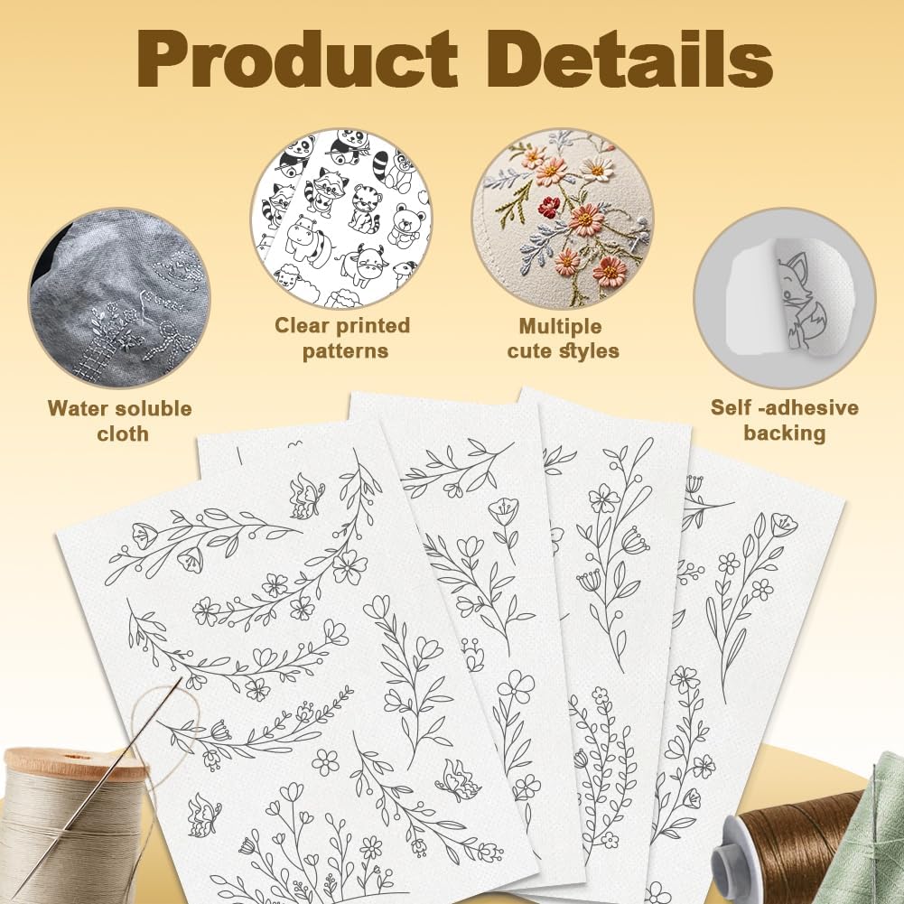Wateroplosbaar borduurstabilis - Embroidery Sheet recensie en prijs