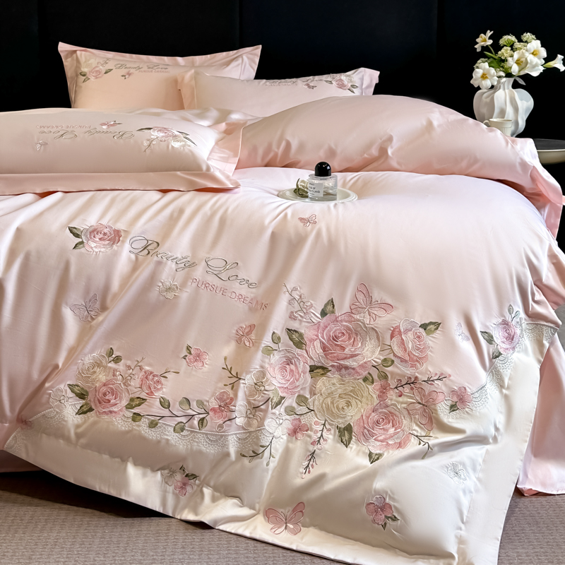 100% katoenen beddengoedset Lu - Embroidery Quilt Cover recensie en prijs