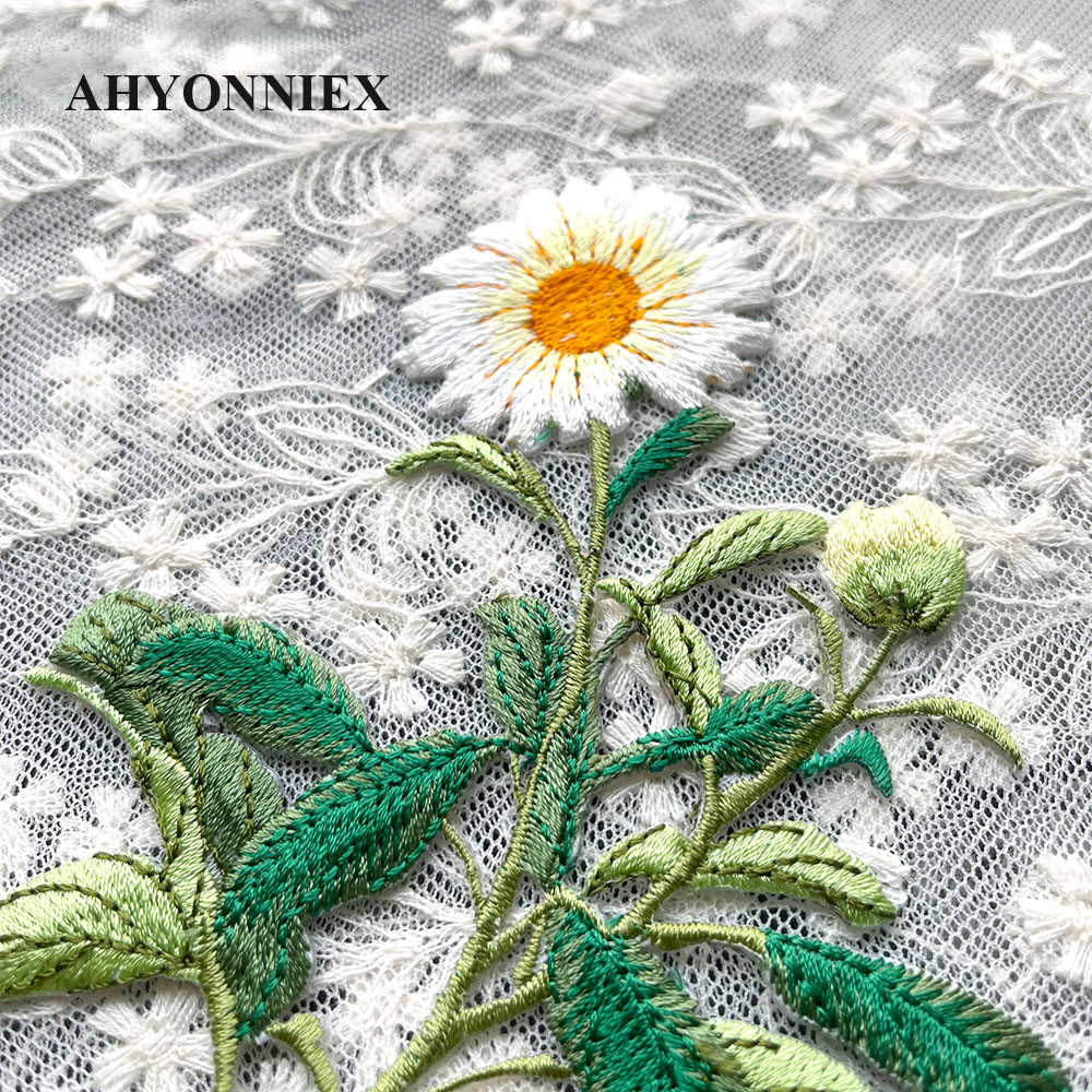 1-delige opstrijkbare borduurp - Embroidery Flower Pattern recensie en prijs