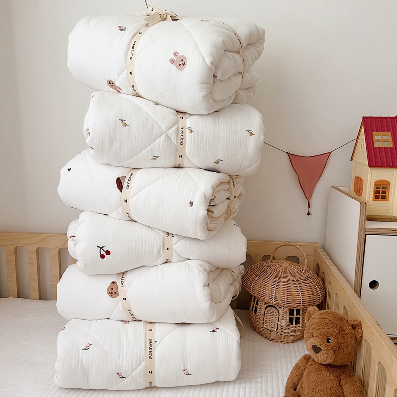 Baby winterdekbed kinder katoe - Embroidery Quilt Cover recensie en prijs