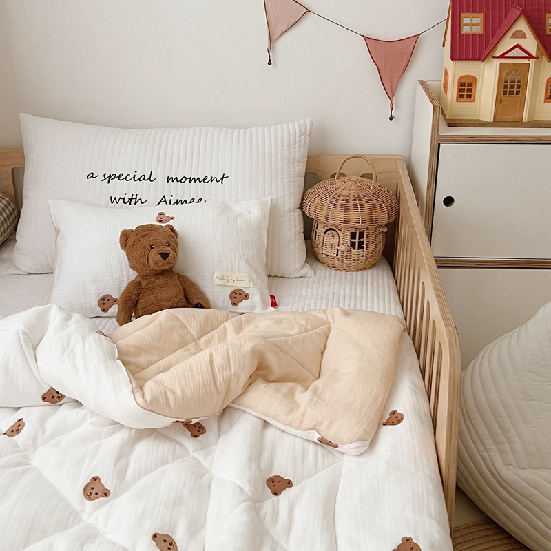 Baby winterdekbed kinder katoe - Embroidery Quilt Cover recensie en prijs