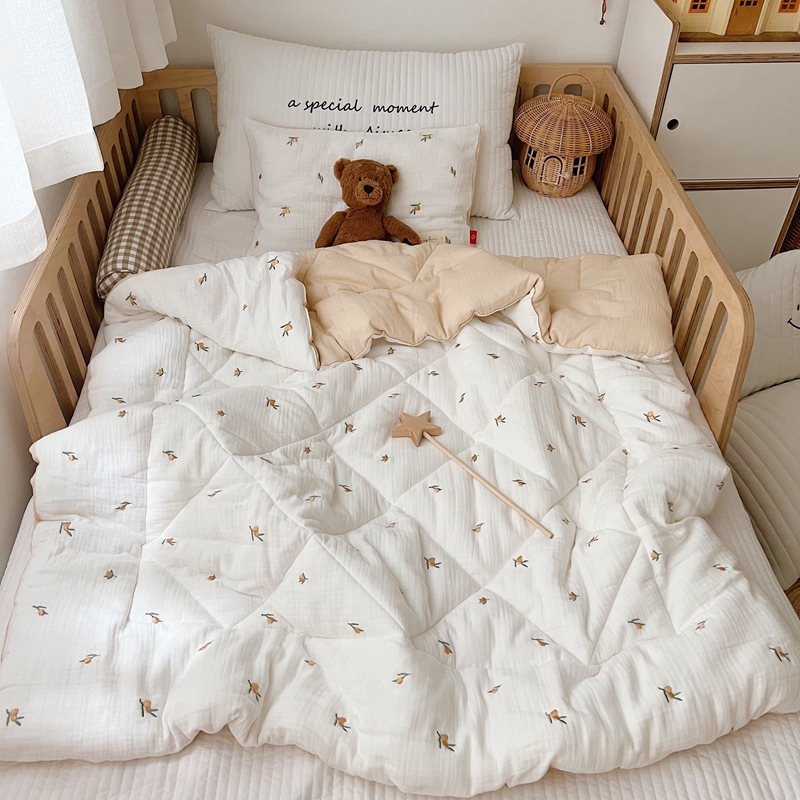 Baby winterdekbed kinder katoe - Embroidery Quilt Cover recensie en prijs