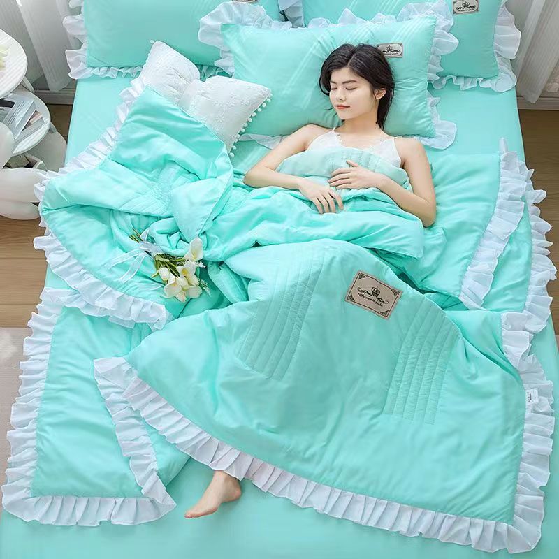 1/3Pc Koreaanse Prinses Ruches - Embroidery Quilt Cover recensie en prijs