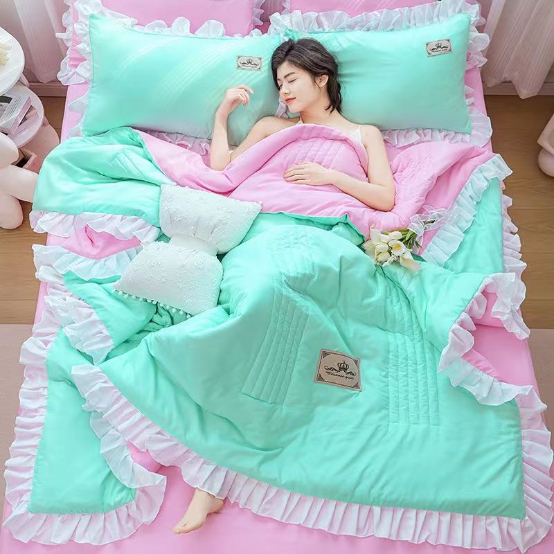 1/3Pc Koreaanse Prinses Ruches - Embroidery Quilt Cover recensie en prijs