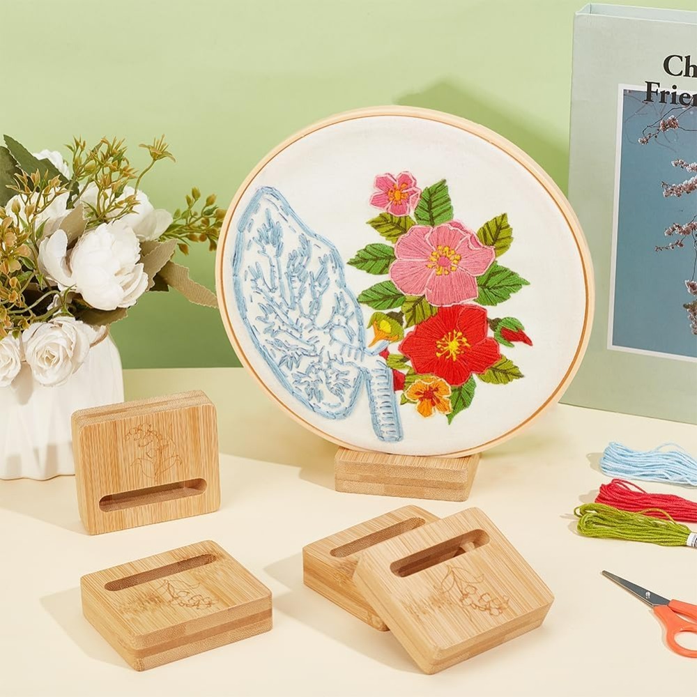 6 stuks borduurring rechthoek  - Embroidery Hoop Square recensie en prijs