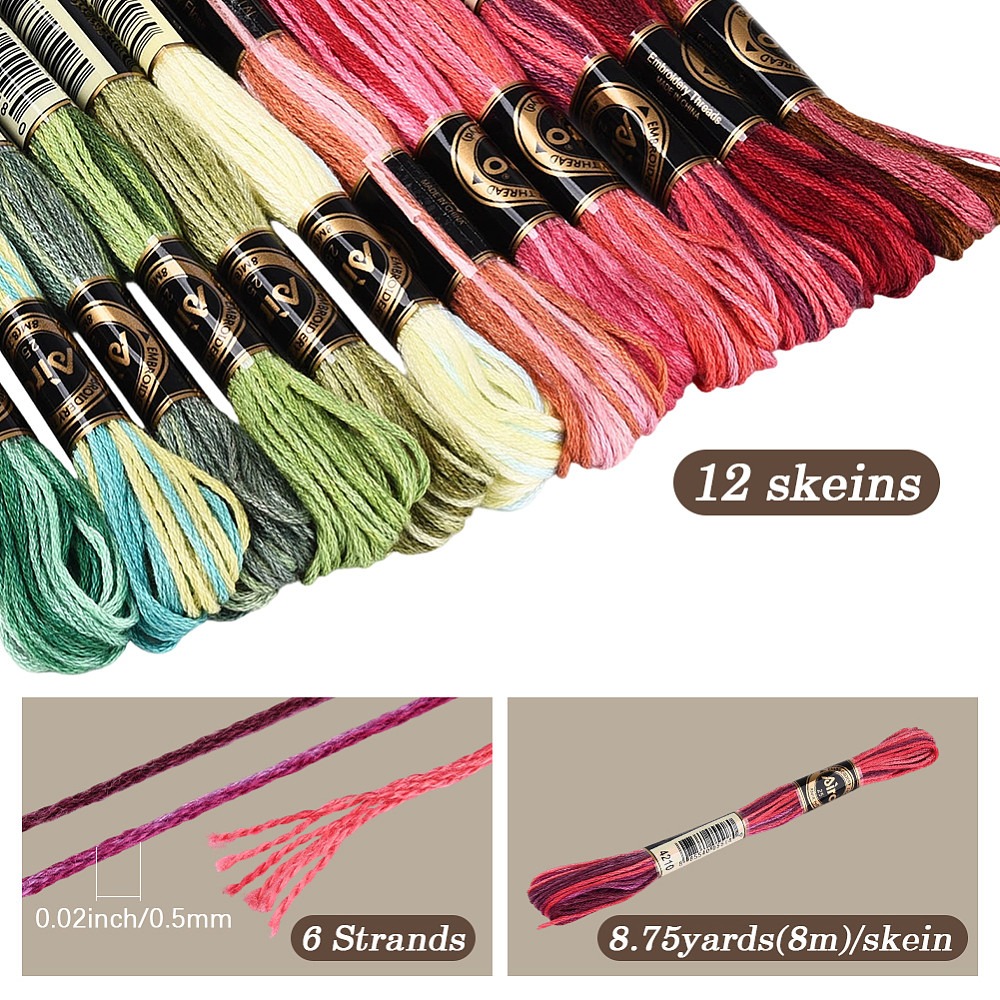 105 yards borduurgaren, 6-draa - Embroidery Stitch recensie en prijs