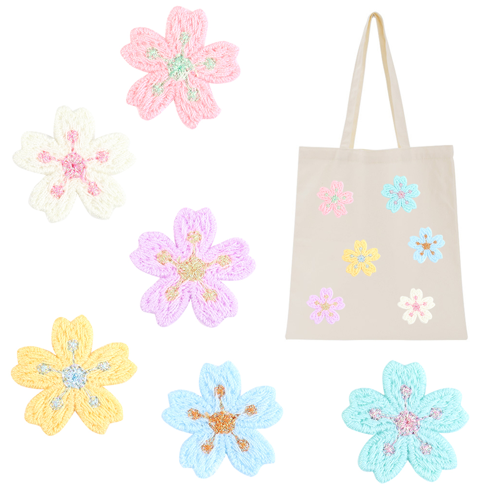 20 stks/partij Kleurrijke 2.4  - Embroidery Flower Pattern recensie en prijs