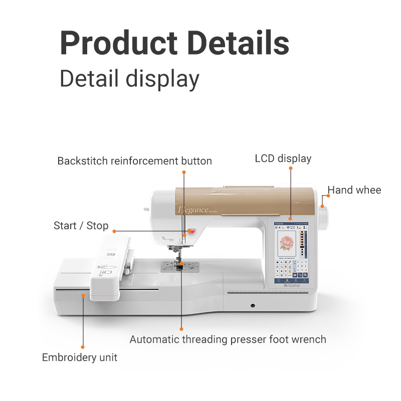 Gebruiksvriendelijke Ricoma RS - Embroidery Machine Computerized recensie en prijs