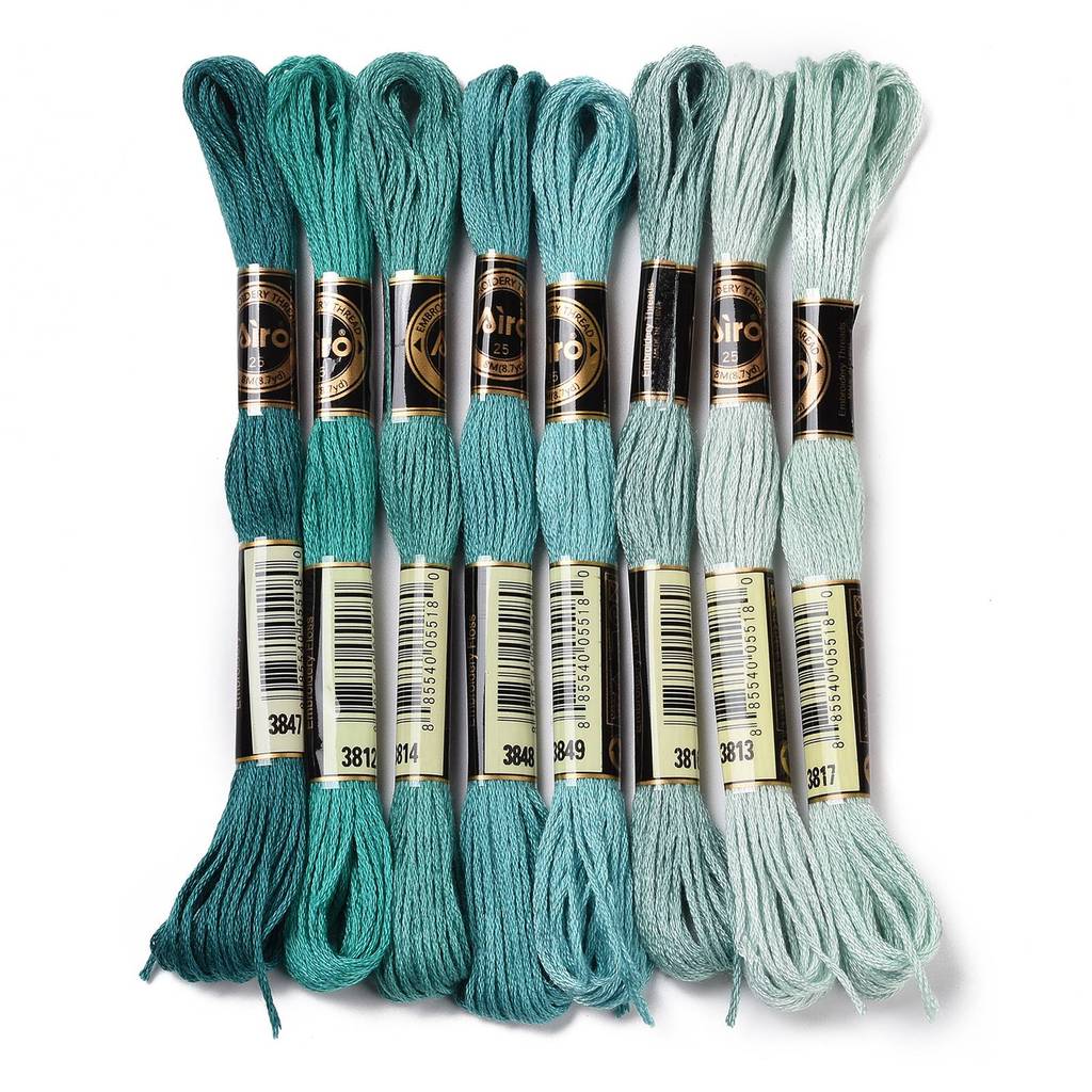 1Set 8 Strengen 0,5 mm 6-draad - Embroidery Stitch recensie en prijs