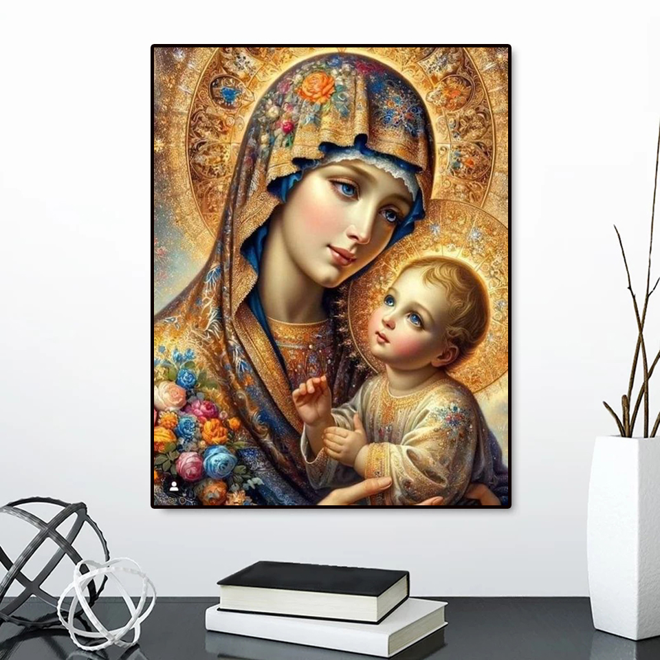 Frameloos, diamantschilderij M - Embroidery Icon recensie en prijs